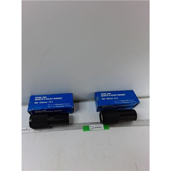 (2) 100-150mm Zoom Lens