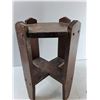 Image 2 : Wood Plant Stand - 9.5'' x 9.5'' x 16''
