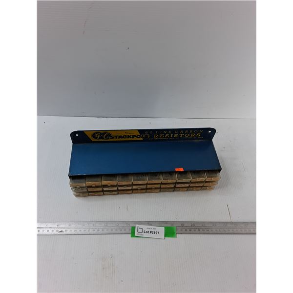 General Electric 60 Line Carbon Resistors