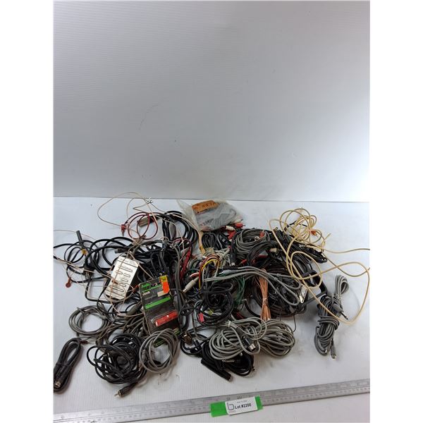 Assorted Cords And Plugs