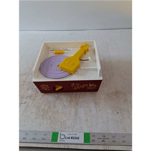 Fisher Price Music Box Record Player