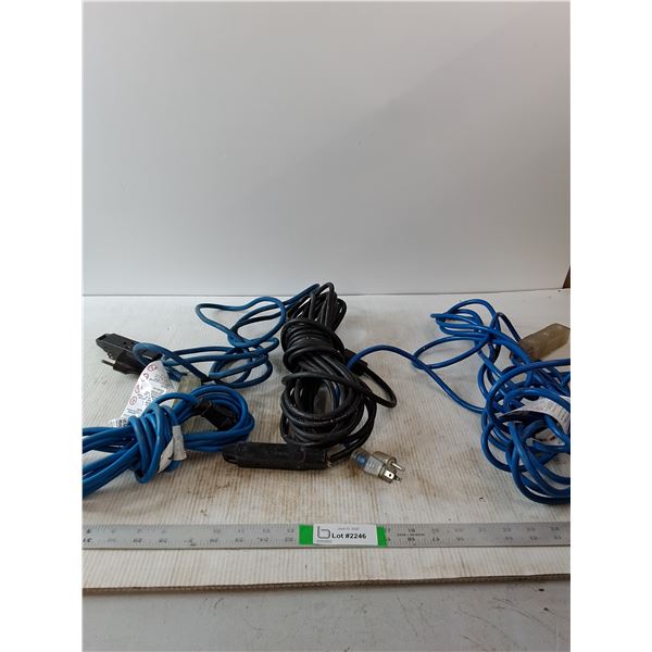 (4) Extension Cords
