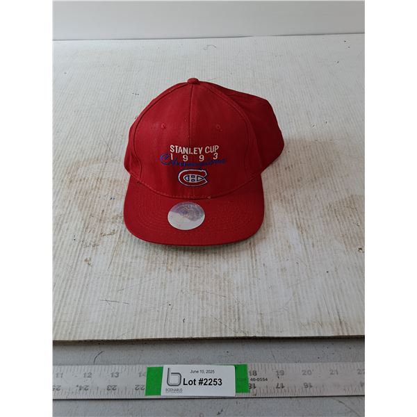 Montréal Canadians 1993 Stanley Cup Champion Hat
