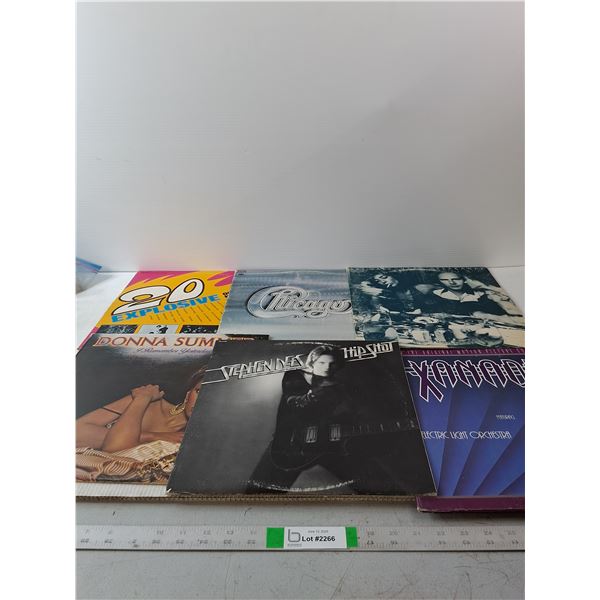 (6) Records- Chicago, Donna Summer and others