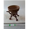 Image 1 : Decorative Wooden Bowl on Stand