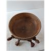 Image 2 : Decorative Wooden Bowl on Stand