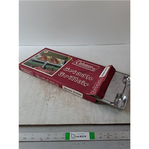 Coleman Model 5140C Griddle (made in canada)