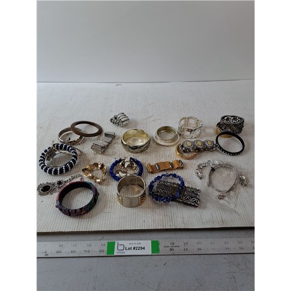 Large Lot of Bracelets