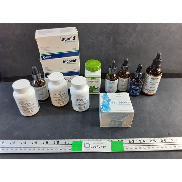 Various Medicine - Digestive Relief, ZenCortex and Goldenseal