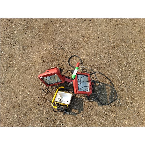 ** (3) Industrial Work Lights - As Is