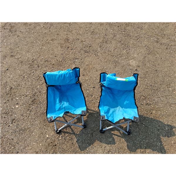 ** (2) Kid's Camping Chairs