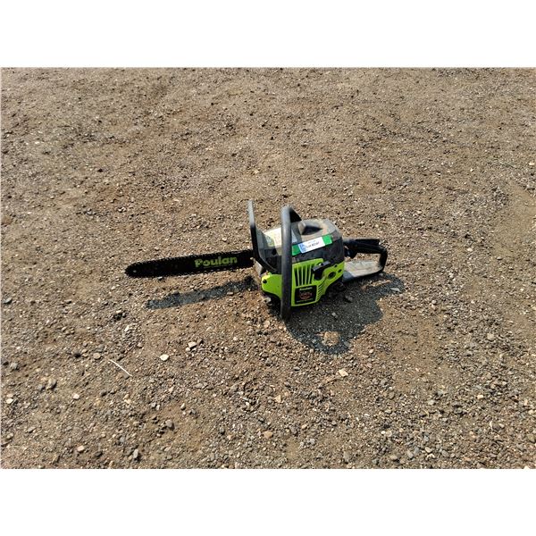 ** Poulan Chain Saw - Tested- Cannot Ship