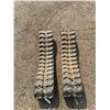Image 1 : ** (2) Small Equipment Rubber Tracks- Cannot Ship