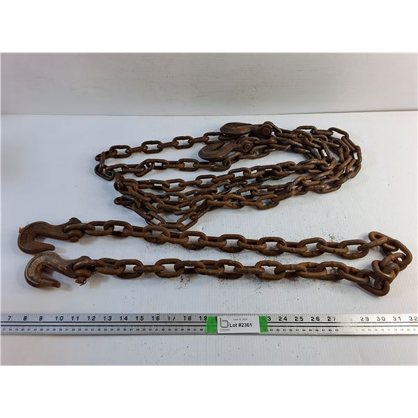 Chains with Hooks - 4 ft and 9ft- Cannot Ship