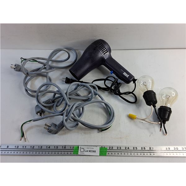 Cords, YonMobile Hair Dryer and Light Bulbs