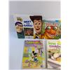 Image 2 : Various Books and Magazines - Mickey Mouse, The Low Carb Cookbook and The Great Dino Race
