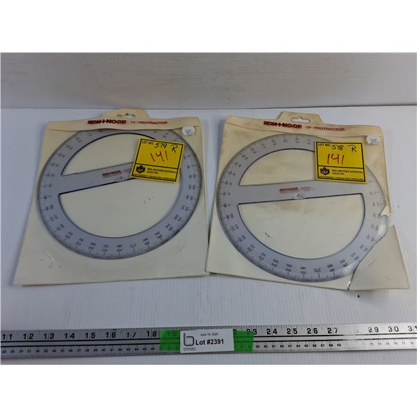 Koh I Noor 10" Protractors