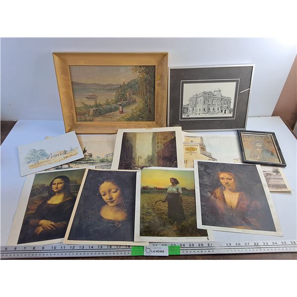 Various  Framed Wall Art and Prints 14" x 12"