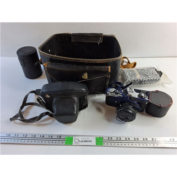 Vintage Pentax Cameras and Accessories - As Is