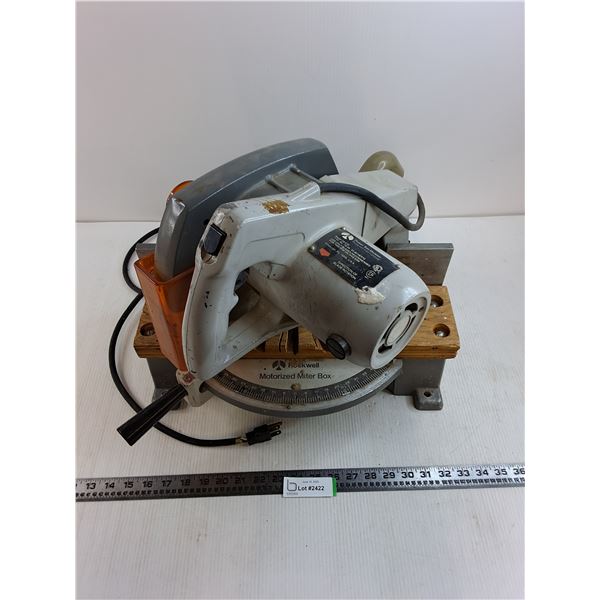 Rockwell Motorized Miter Box Saw - Tested