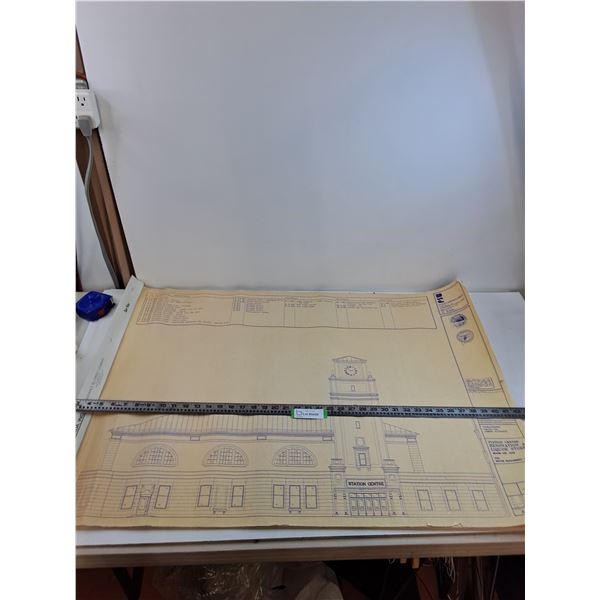 Bulk Blueprints of Moose Jaw Station Center Renovation & Liquor Store
