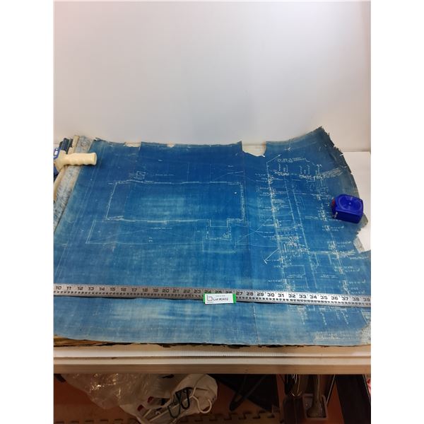 Bulk Blueprints of Moose Jaw CPR Station Liquor Store