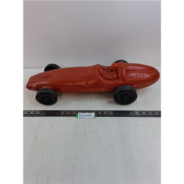 Vintage Marx Toy Race Car - 23" Length