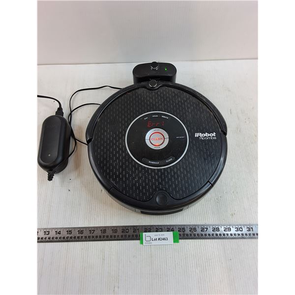 iRobot Roomba Robot Vacuum - Powers On - Error Message - As is-