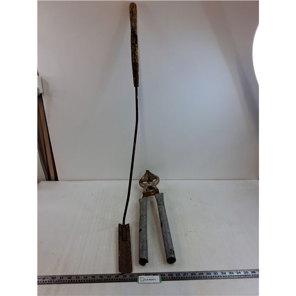 Vintage Concrete Trowel, Vintage Farrier - Pickup Only