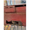 Image 4 : Vintage Metal Tool Box with Contents - As is - Pick Up