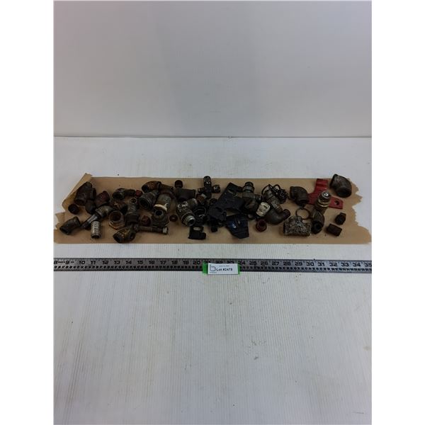 Assorted Electrical/Plumbing Fittings - As is