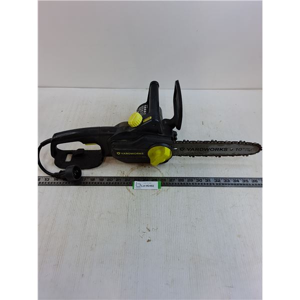 Yardworks 10" Chainsaw - Tested- Pick Up