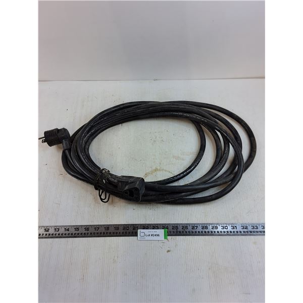 RV Extension Cord - 600V, 30A, 60C, WR - Approx 15'