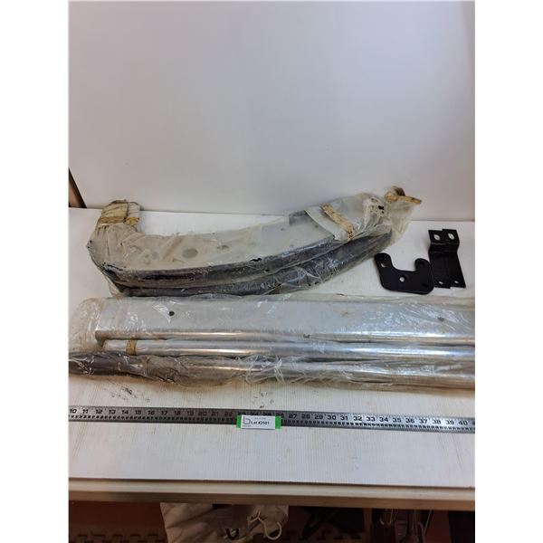 Assorted Chrome Truck Parts (Bumpers, Rail, Misc.) - Pickup Only