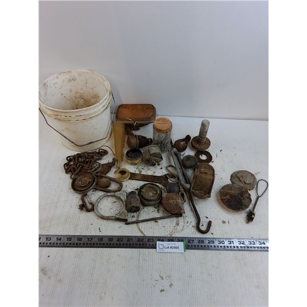 Assorted Vintage Auto Parts, Tools, Misc. - As is - Pick Up