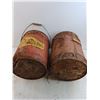 Image 2 : (2) Vintage Metal 5 Gallon Gas Cans - As is - Pickup Only