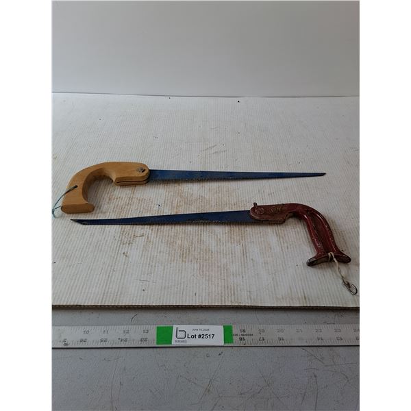 (2) Hand Saws