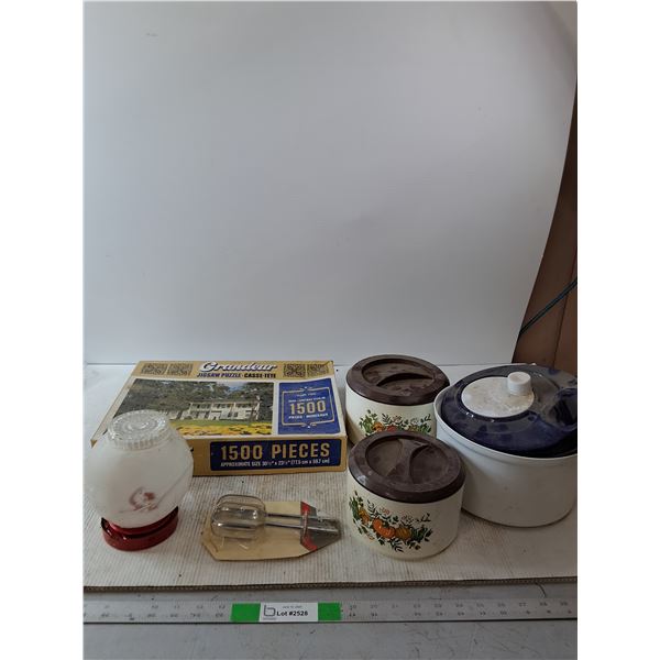 Grandeur Jigsaw Puzzle, Salad Spinner, Misc