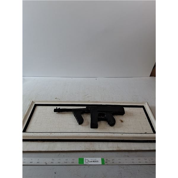Framed Gun (25"×9")