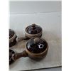 Image 2 : (3) French Onion Soup Pots (extra Lid)