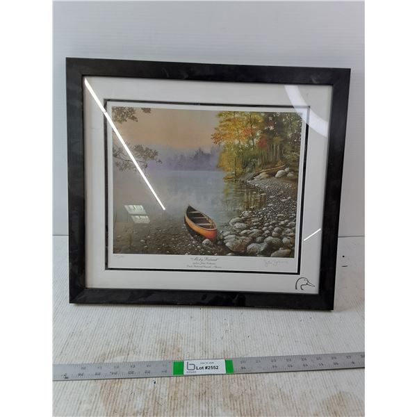 Misty Retreat Ducks Unlimited Picture(20"×18")