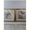 Image 1 : 2 Pictures in Frames (18.5"×18.5")