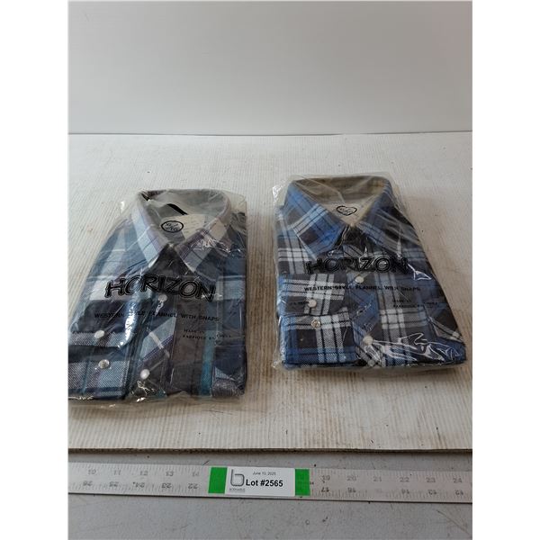 Western Flannel shirts Appear New(size XL)