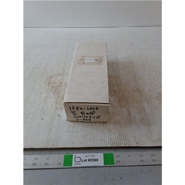 1992 -Leaf Baseball Series 1&2 (1-528)