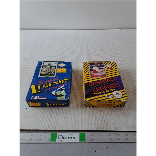 Pacific 1990 Baseball Legends Wax Packs