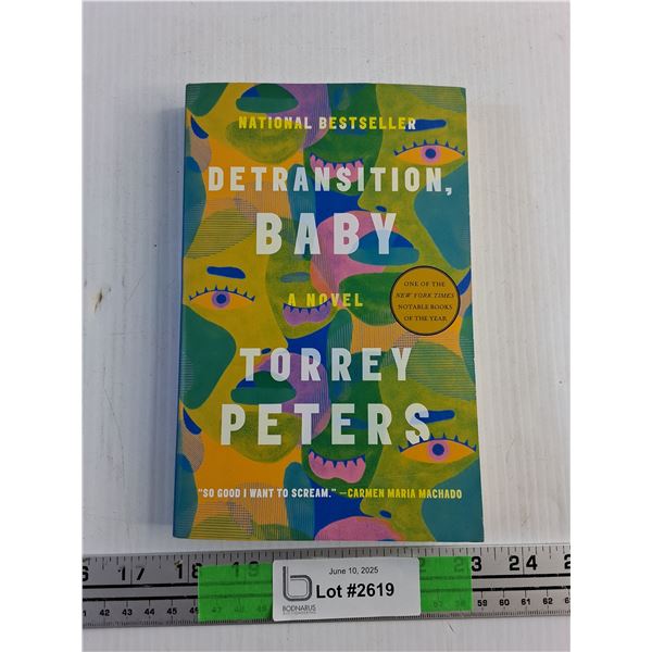 Detransition Baby Novel by Torrey Peter's