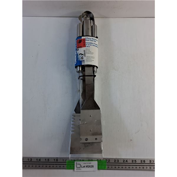 3 Piece Stainless Steel Tool Set