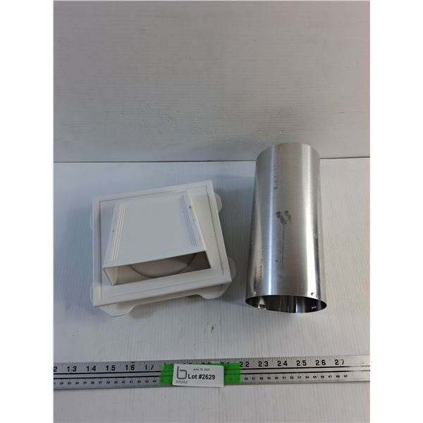 Vent Cover and Metal Duct