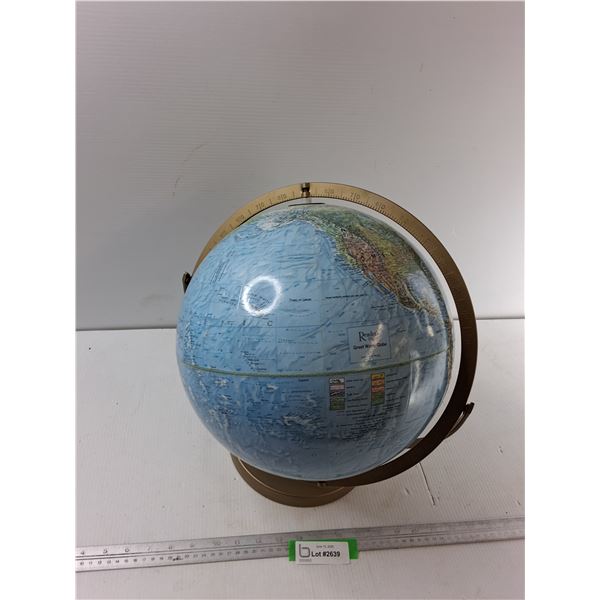 Readers Digest World Globe