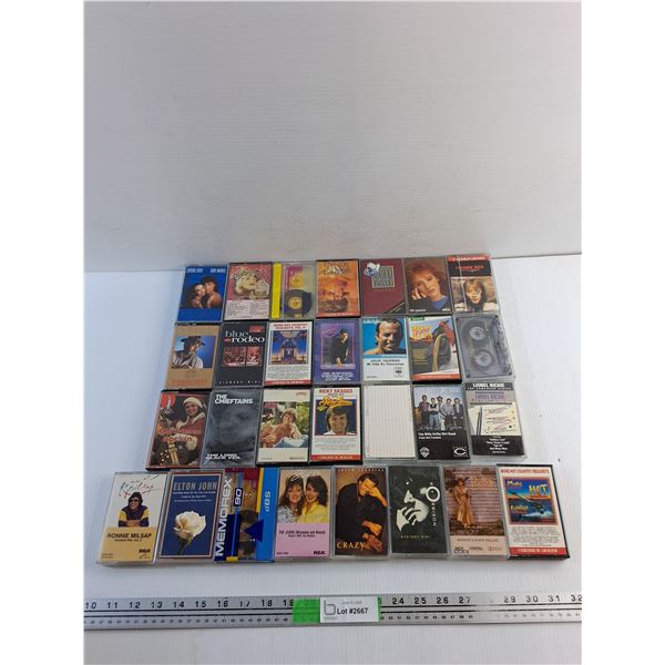 Assorted Cassette Tapes - Nitty Gritty Dirt Band,Carroll Baker,Blue Rodeo, Misc